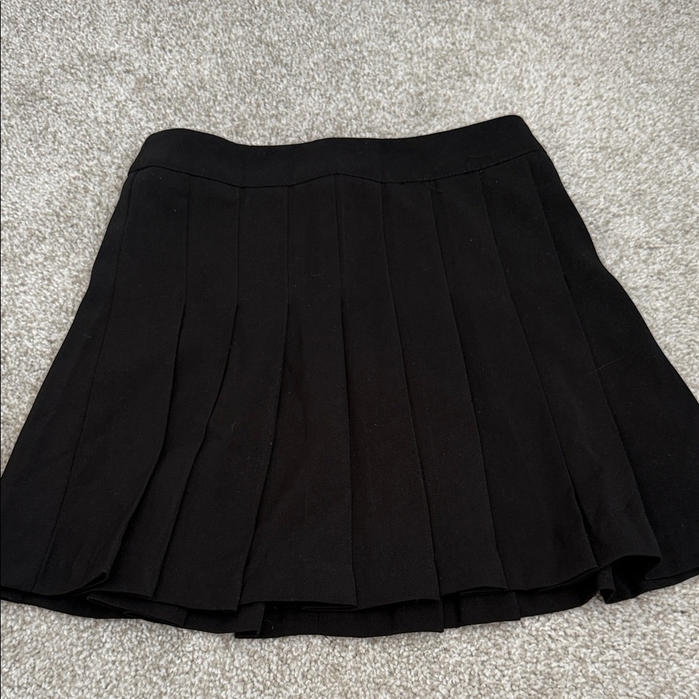 Nasty Gal Black Skater Skirt